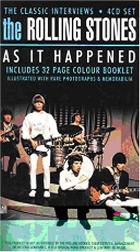 Rolling Stones/As It Happened@4 Cd Set/Incl. Booklet